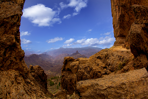 Roque Nublo uitzicht Gran Canaria