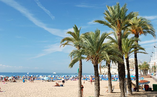 Benidorm strand